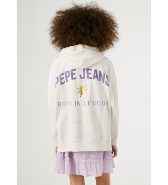Pepe Jeans Sudadera Angy blanco