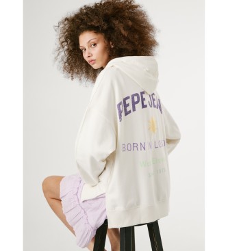 Pepe Jeans Sudadera Angy blanco