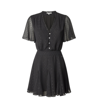 Pepe Jeans Kurzes Kleid Anubis schwarz