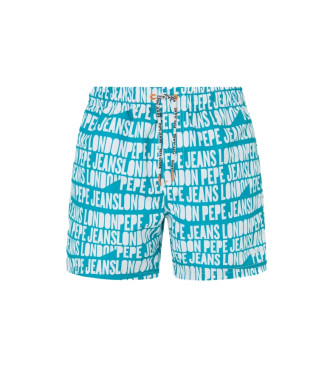 Pepe Jeans Ao Logo swimming costume turquoise