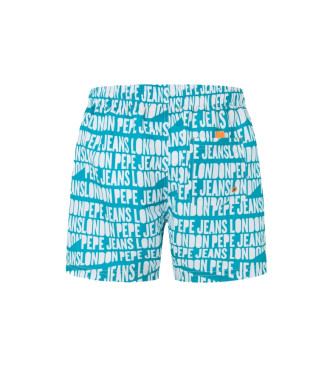 Pepe Jeans Maillot de bain Ao Logo turquoise