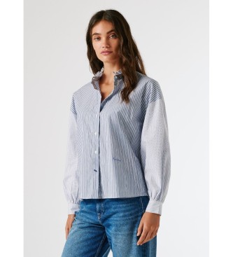Pepe Jeans Blouse Aperblauw