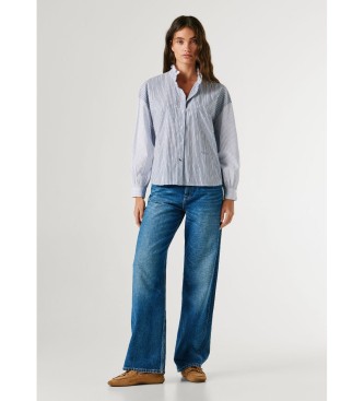 Pepe Jeans Blouse Aperblauw