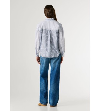 Pepe Jeans Blouse Aperblauw