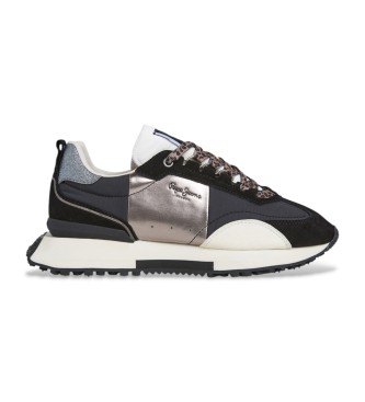 Pepe Jeans Archer Elite leather shoes black