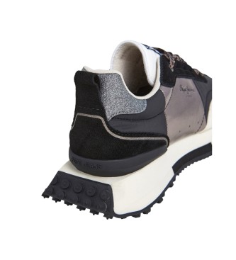 Pepe Jeans Archer Elite leather shoes black