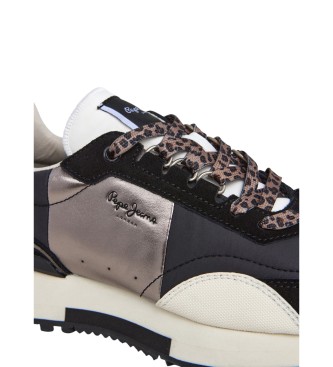 Pepe Jeans Archer Elite leather shoes black