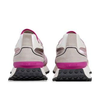 Pepe Jeans T�nis de couro Archer Glam rosa