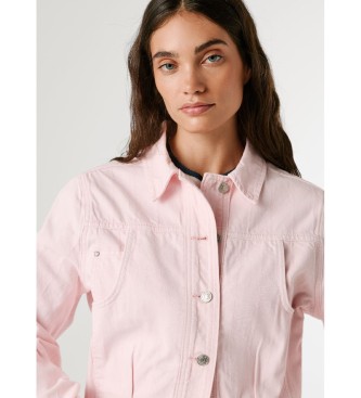 Pepe Jeans Casaco cor-de-rosa Archive Madeline