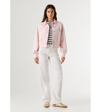 Pepe Jeans Casaco cor-de-rosa Archive Madeline