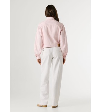 Pepe Jeans Casaco cor-de-rosa Archive Madeline