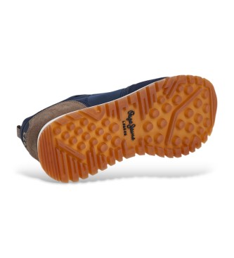 Pepe Jeans Ari Club Leder Turnschuhe navy