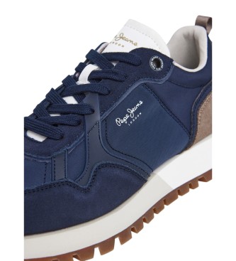 Pepe Jeans Ari Club Leder Turnschuhe navy