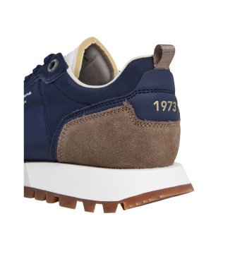 Pepe Jeans Ari Club Leder Turnschuhe navy
