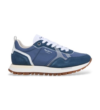 Pepe Jeans Ari Road Leren Schoenen blauw