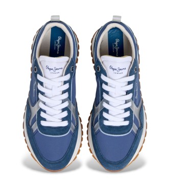 Pepe Jeans Ari Road Leren Schoenen blauw