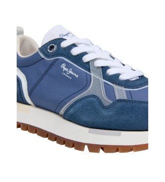 Pepe Jeans Ari Road Leren Schoenen blauw