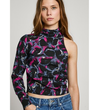 Pepe Jeans Asymmetric top Aria black