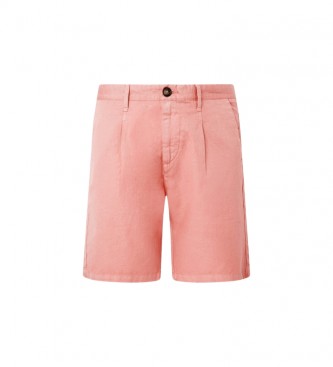 Pepe Jeans Short Linen Arkin pink