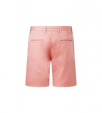 Pepe Jeans Short Linen Arkin pink