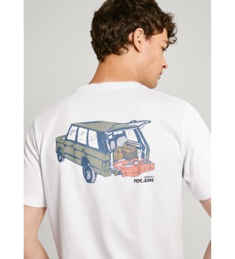 Pepe Jeans Camiseta Armind blanco