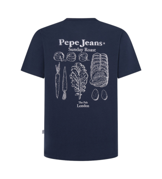 Pepe Jeans Granatowa koszulka Arryn