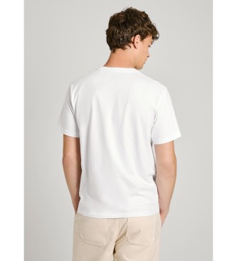 Pepe Jeans Camiseta Arshine blanco