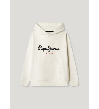 Pepe Jeans Witte Art Hoodie-sweater