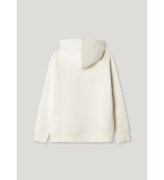Pepe Jeans Witte Art Hoodie-sweater