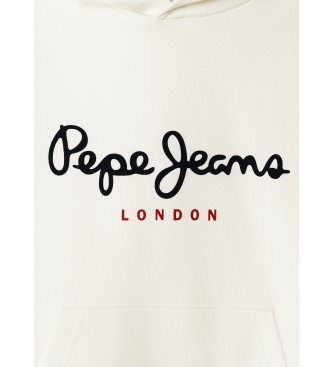 Pepe Jeans Witte Art Hoodie-sweater