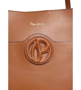 Pepe Jeans Sac  main Audrey marron