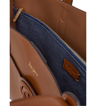 Pepe Jeans Sac  main Audrey marron
