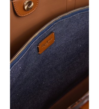 Pepe Jeans Sac  main Audrey marron