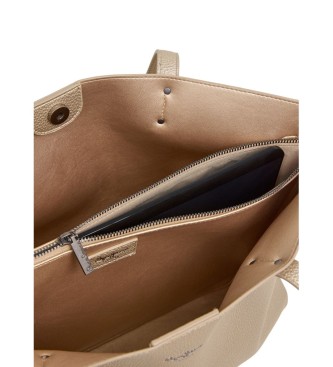 Pepe Jeans Borsa Audrey Script beige