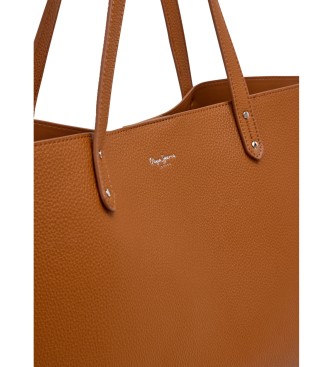 Pepe Jeans Bolso Audrey Script marr�n