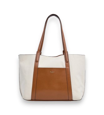 Pepe Jeans Audrey Tale brun h�ndtaske