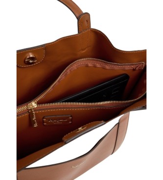 Pepe Jeans Audrey Tale brun h�ndtaske