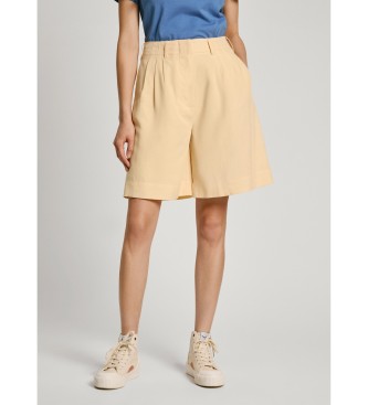 Pepe Jeans Short Ava jaune