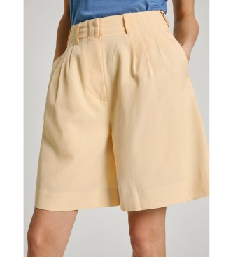 Pepe Jeans Short Ava amarillo