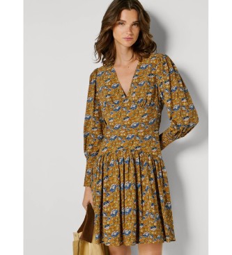 Pepe Jeans Sukienka Avi żółta