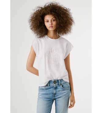 Pepe Jeans White AZA T-shirt