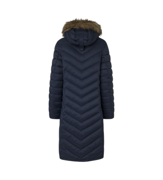 Pepe Jeans Veste longue marine Babs