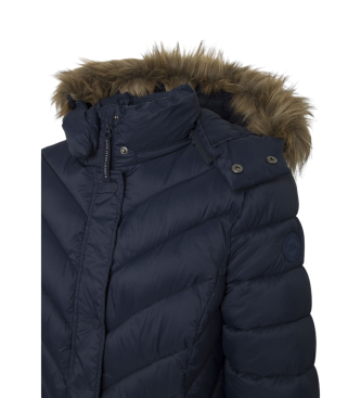 Pepe Jeans Veste longue marine Babs