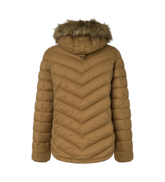 Pepe Jeans Babs Kurze braune Jacke Babs Kurze braune Jacke