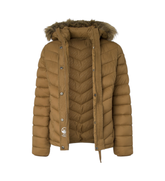 Pepe Jeans Babs Kurze braune Jacke Babs Kurze braune Jacke