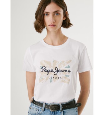 Pepe Jeans Camiseta Babu blanco