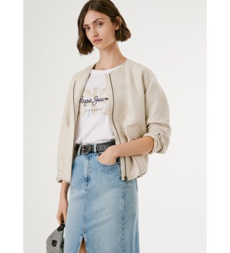 Pepe Jeans Camiseta Babu blanco