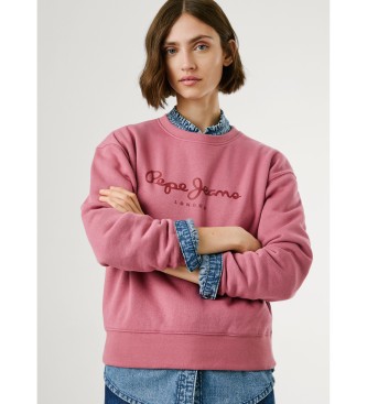 Pepe Jeans Felpa rosa Baddy