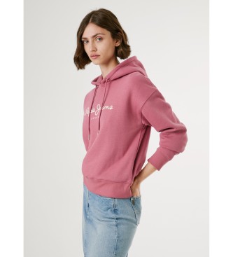 Pepe Jeans Felpa rosa Baddy