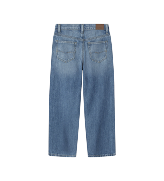 Pepe Jeans Modre kavbojke Baggy Fit Barnet